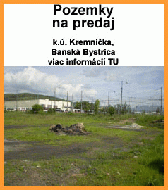 Pozemky na predaj